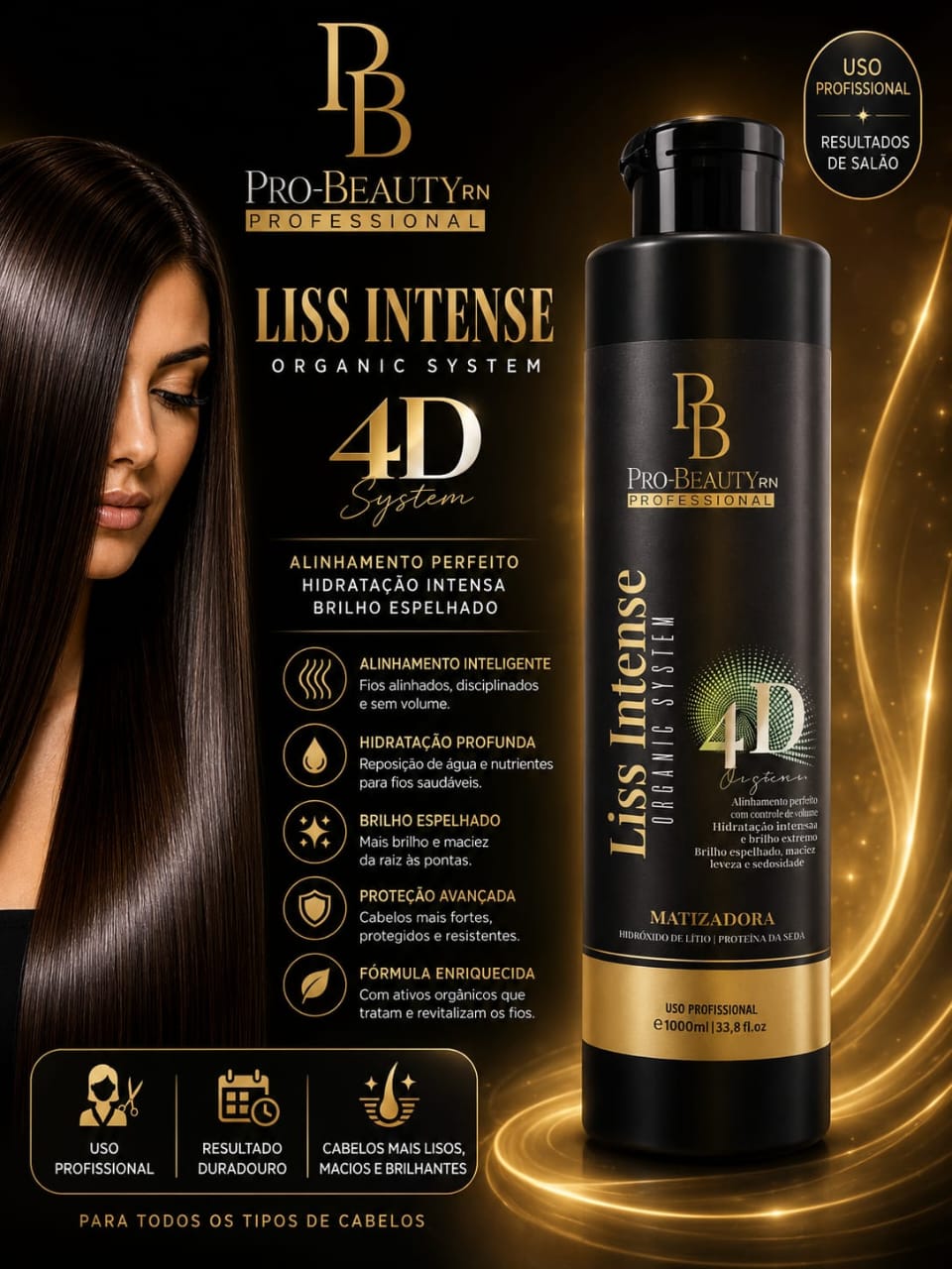 Pro-Beauty RN Liss Intense 4D - Matizadora (1000ml)