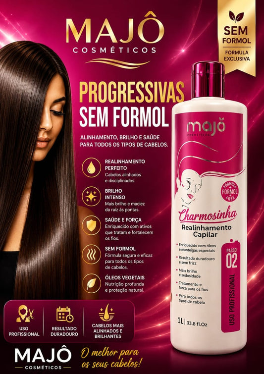 Majô Charmosinha - Realinhamento Capilar Passo 02 (1L)