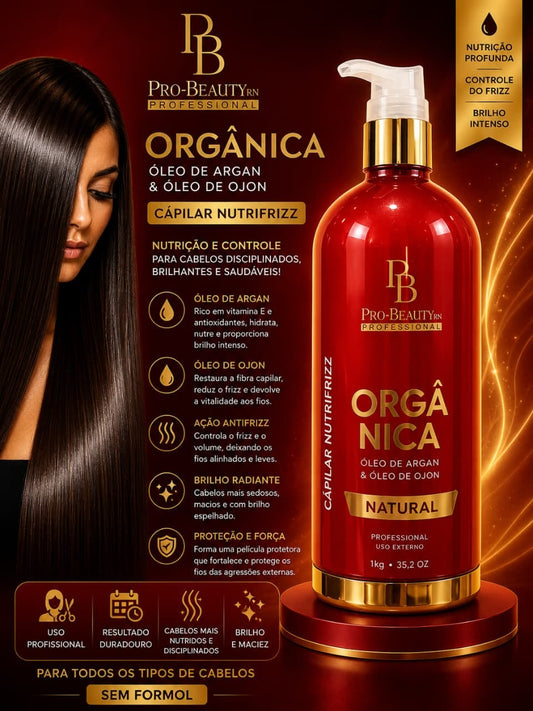 Pro-Beauty RN Orgânica - Cápilar Nutrifrizz Argan e Ojon (1kg)